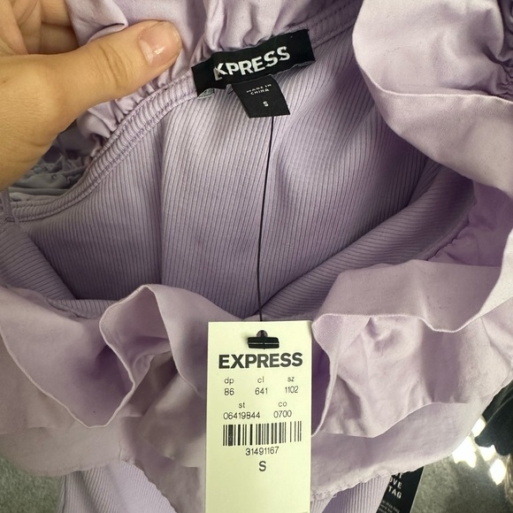 One Shoulder Ruffle bodysuit - Picture 5 of 5